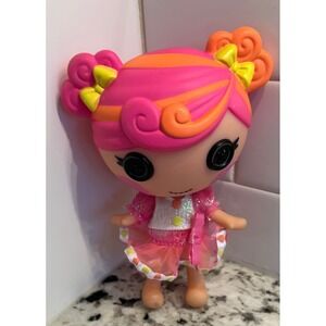 7" Lalaloopsy Littles Lolly Candy Ribbon doll figure Orange Pink